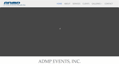 Desktop Screenshot of admpevents.com